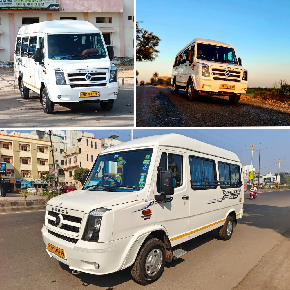 Tempo Traveller for group travel in Shirdi